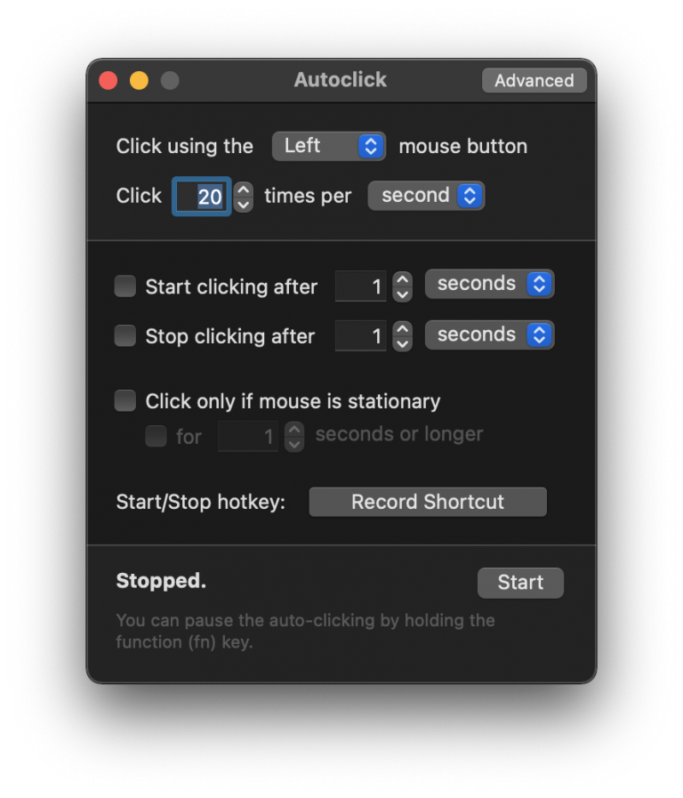 auto clicker mac free